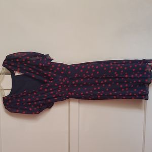 Connected Apparel polka dot dress, size 14